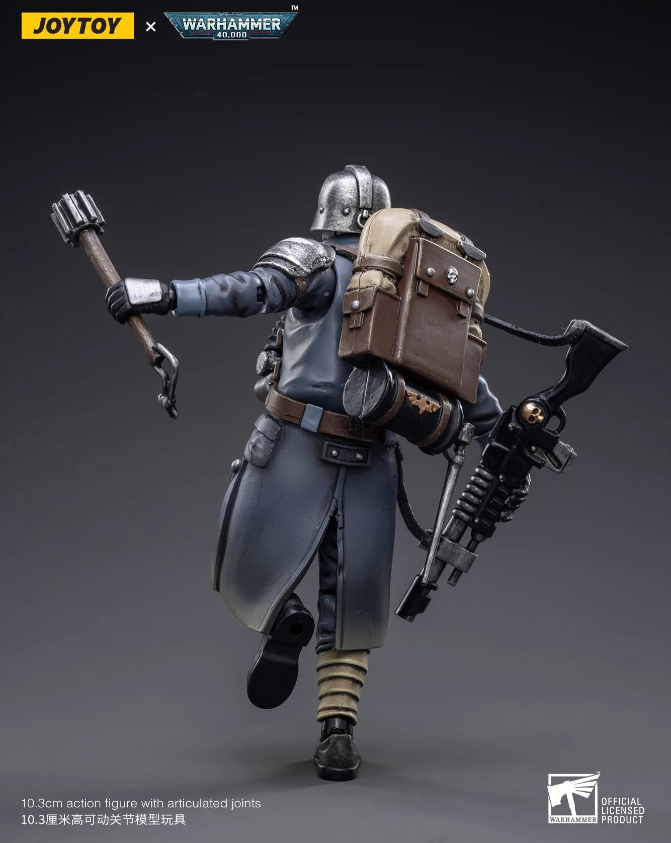 Warhammer 40K1/18 Action Figure Astra Militarum Death Korps of Krieg Veteran Squad Anime figures