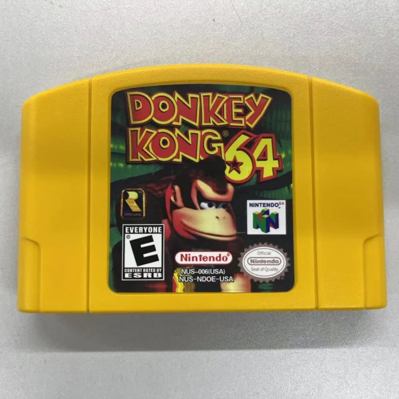 NDS Game Card Game Set includes NDS Cartridge NDS Handheld Player(DonkeyKong64)