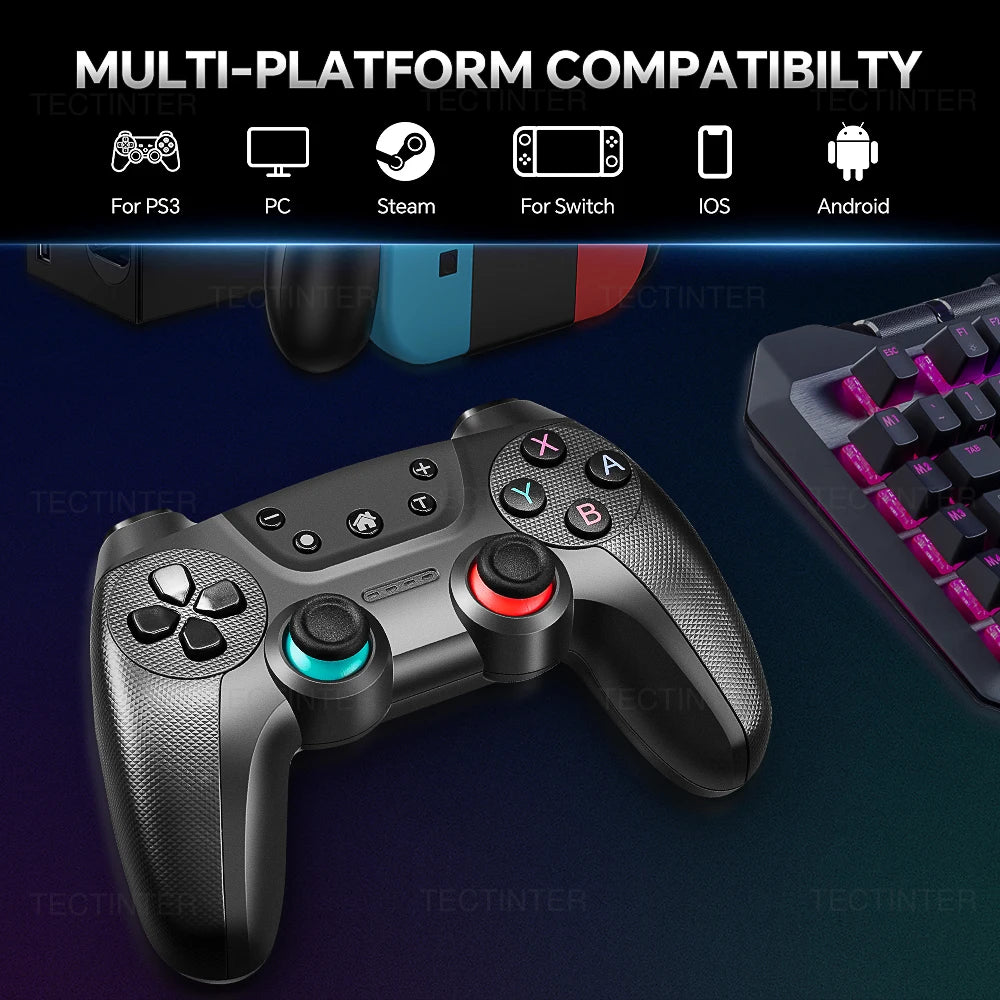 Bluetooth Wireless Controller Compatible With Nintendo Switch / Switch Oled Android Gamepad