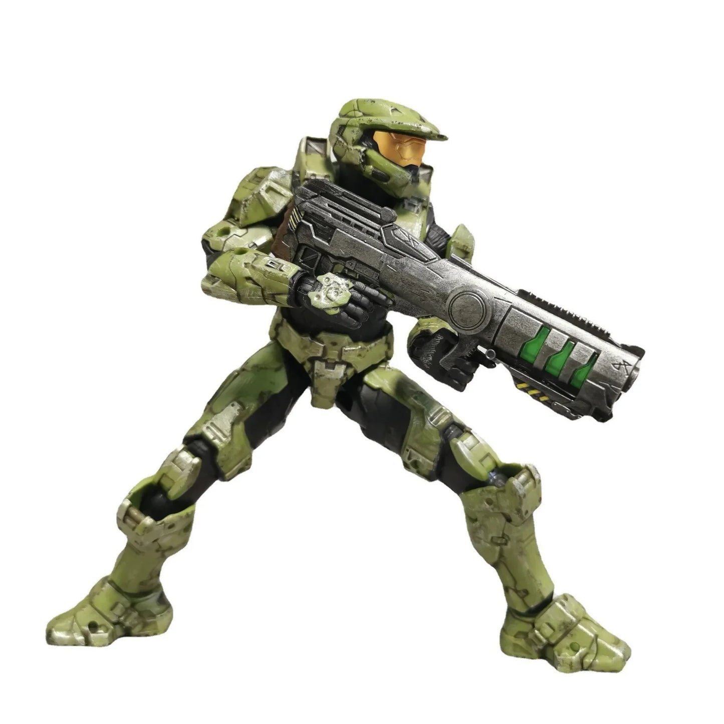 Halo The Spartan Collection Master Chief Action Figure - Box And Accessories