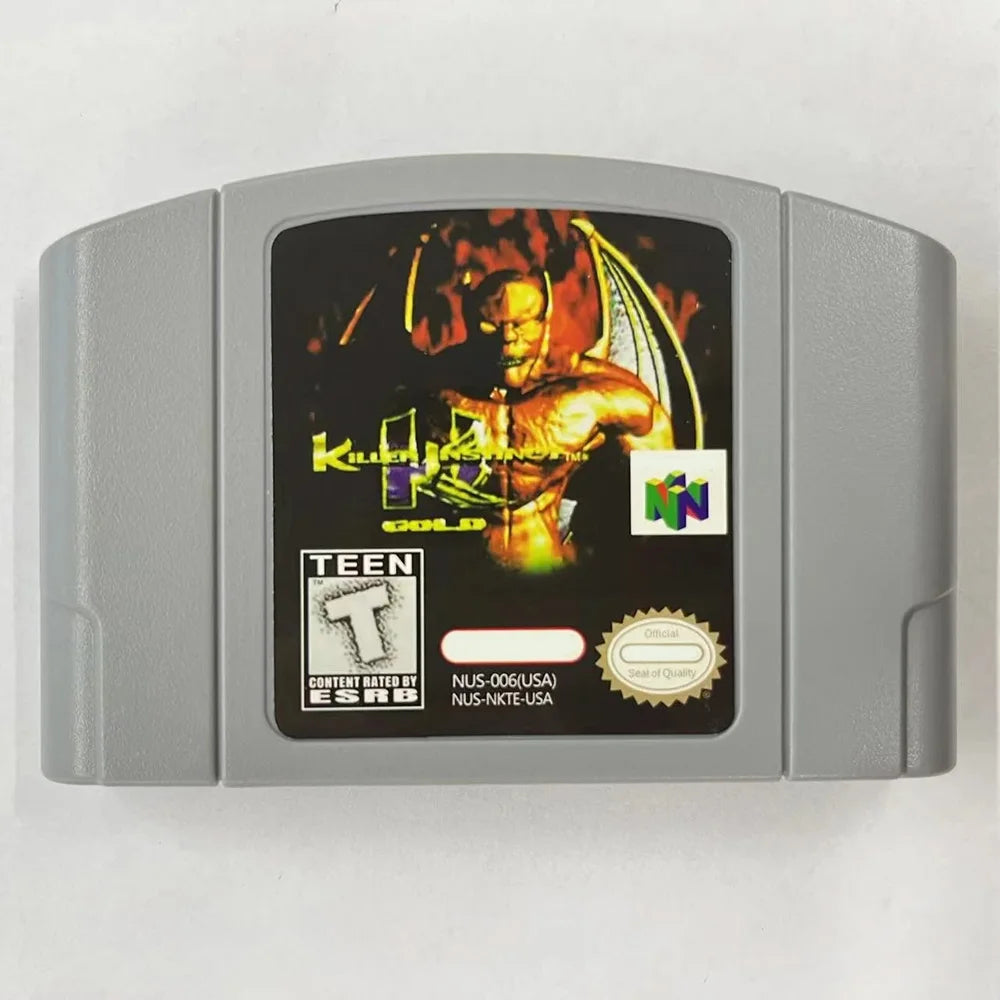 N64 game card Batman Killer Instinct gold US version/n64 game - BigGreenBear.com Video GAMES 29.95 USD Big Green Bear