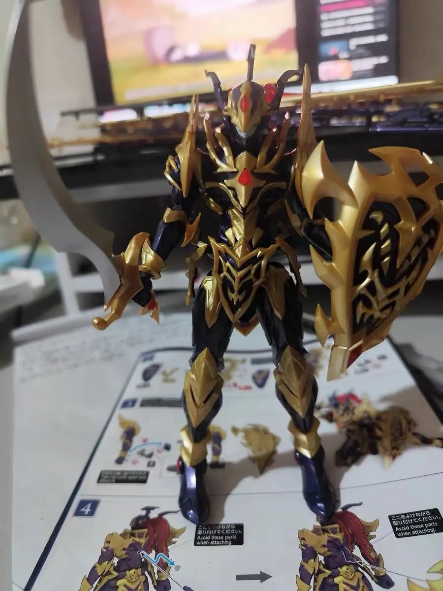 Bandai Original Anime Yu-Gi-Oh! Duel Monsters Figure-rise BLACK LUSTER SOLDIER Action Figure