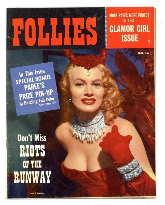 Follies Magazine Vol. 1 #2 1956 -  BigGreenBear.com Magazine 34.55 USD Big Green Bear