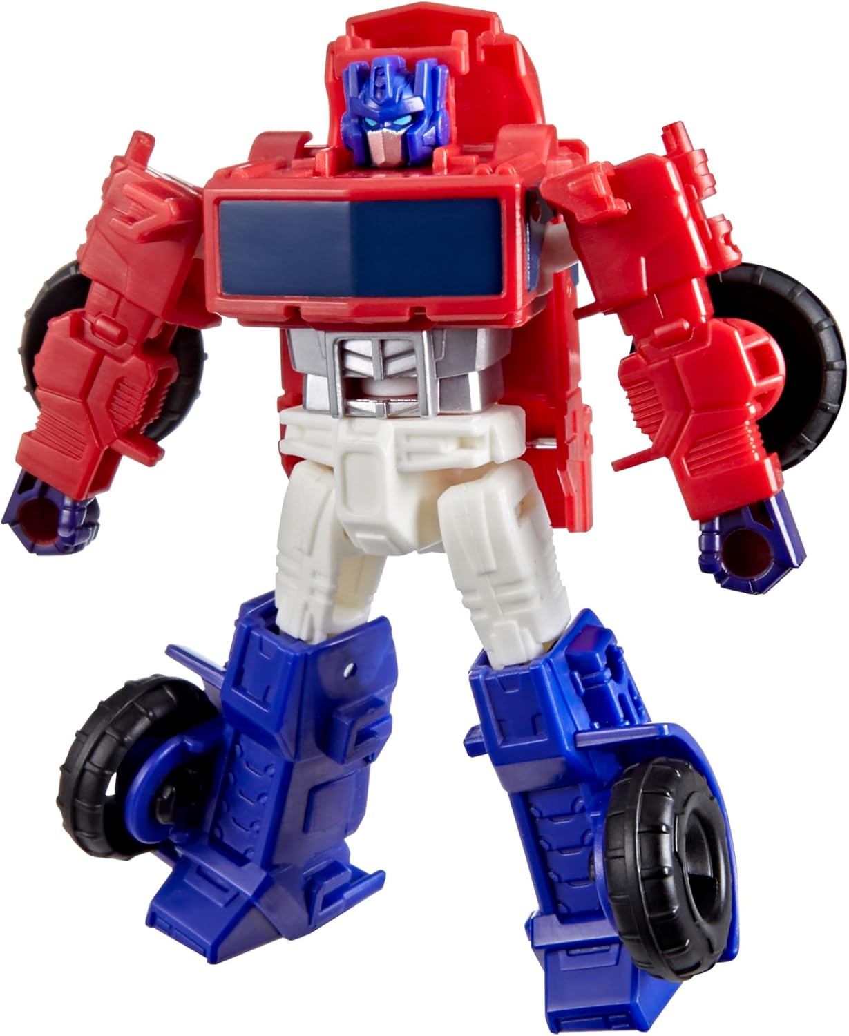 Transformers CYBERWORLD Optimus Prime Cyber Changers 4-Inch Action Figure - BigGreenBear.com Action Figure 13.99 USD Big Green Bear