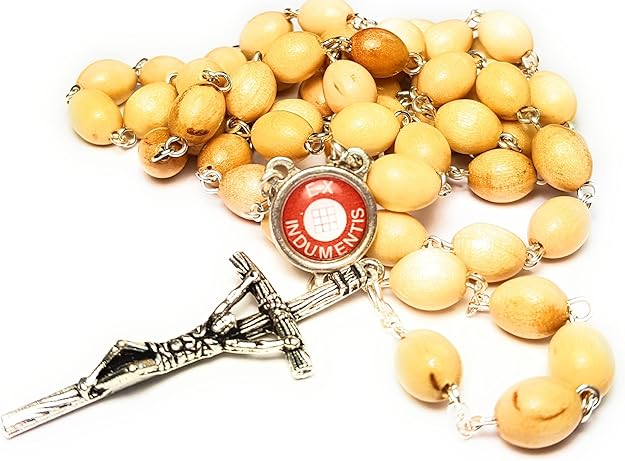 NEW! Italian Rosary with Pope Leo XIV Apostolic Blessing – Large Beads Catholic - BigGreenBear.com jewelry 22.35 USD Big Green Bear