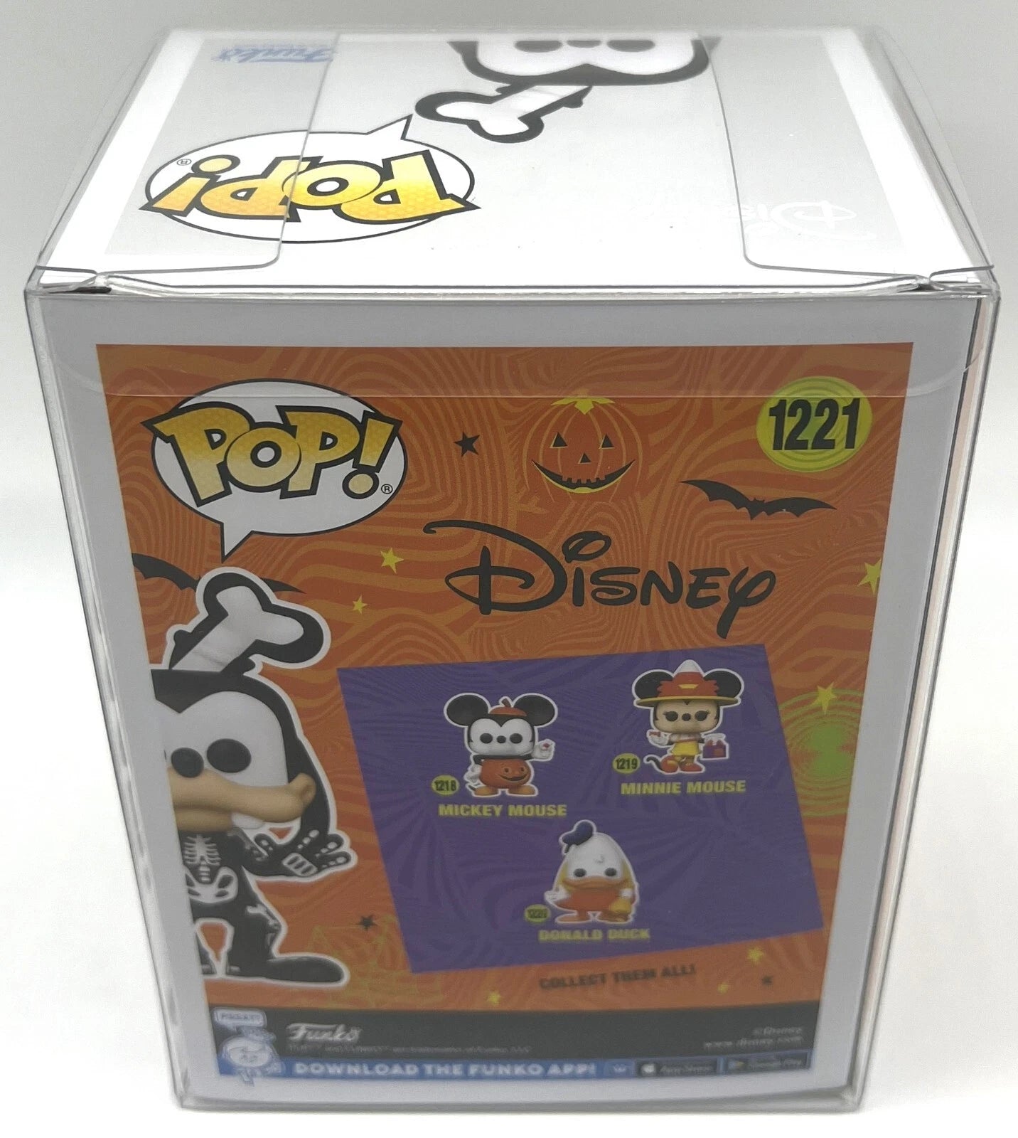 Funko Pop! Disney Goofy Glow in the Dark #1221 Special Edition with Protector -  BigGreenBear.com FUNKO POP 19.99 USD Big Green Bear