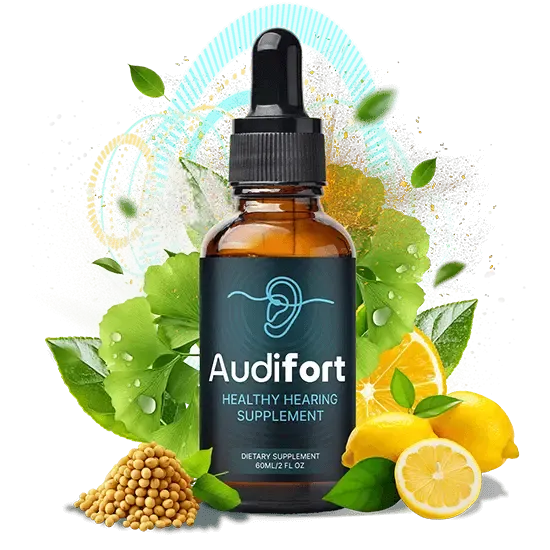 Audifort Drops Daily Hearing Support All Natural Biggreenbear.com Big Green Bear