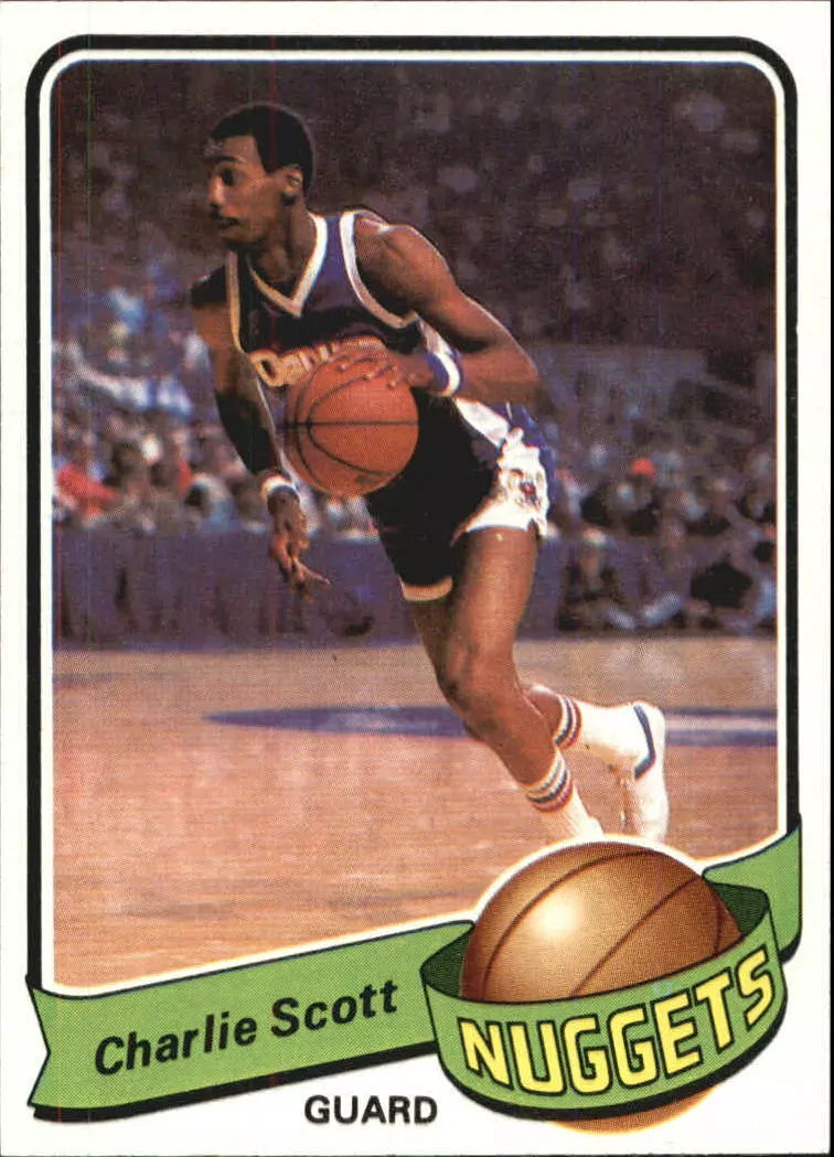 1979-80 Topps Denver Nuggets Basketball Card #106 Charlie Scott - BigGreenBear.com Basketball cards 0.45 USD Big Green Bear