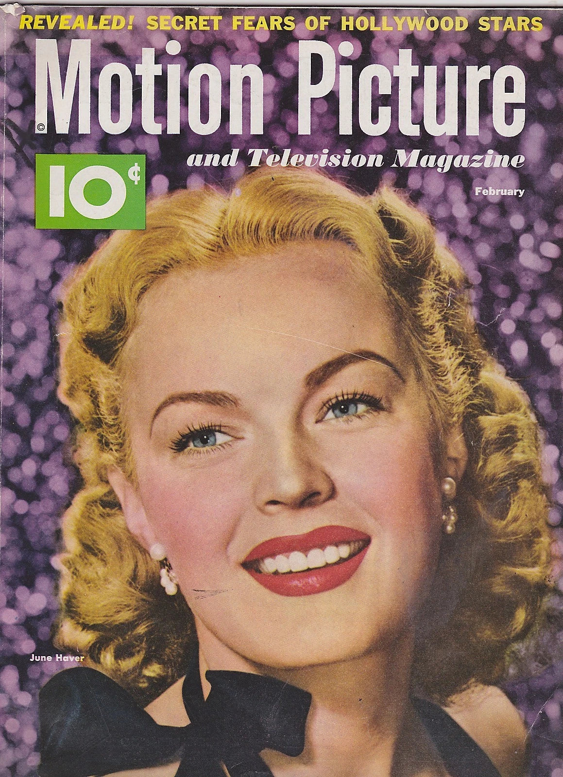 1952 MOTION PICTURE vintage movie magazine JUNE HAVER