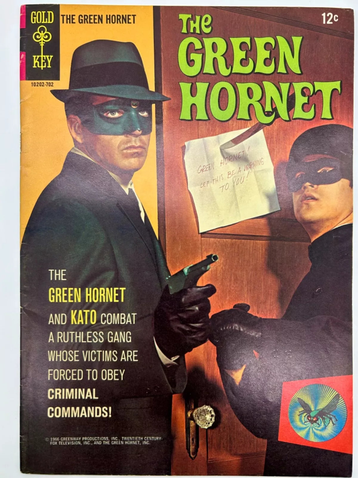 Green Hornet # 1 Gold Key 1967