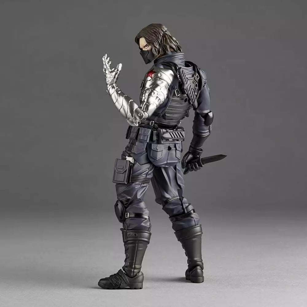 TL Toys Kaiyodo Revoltech Amazing Yamaguchi Winter Soldier Action Figure KO Ver
