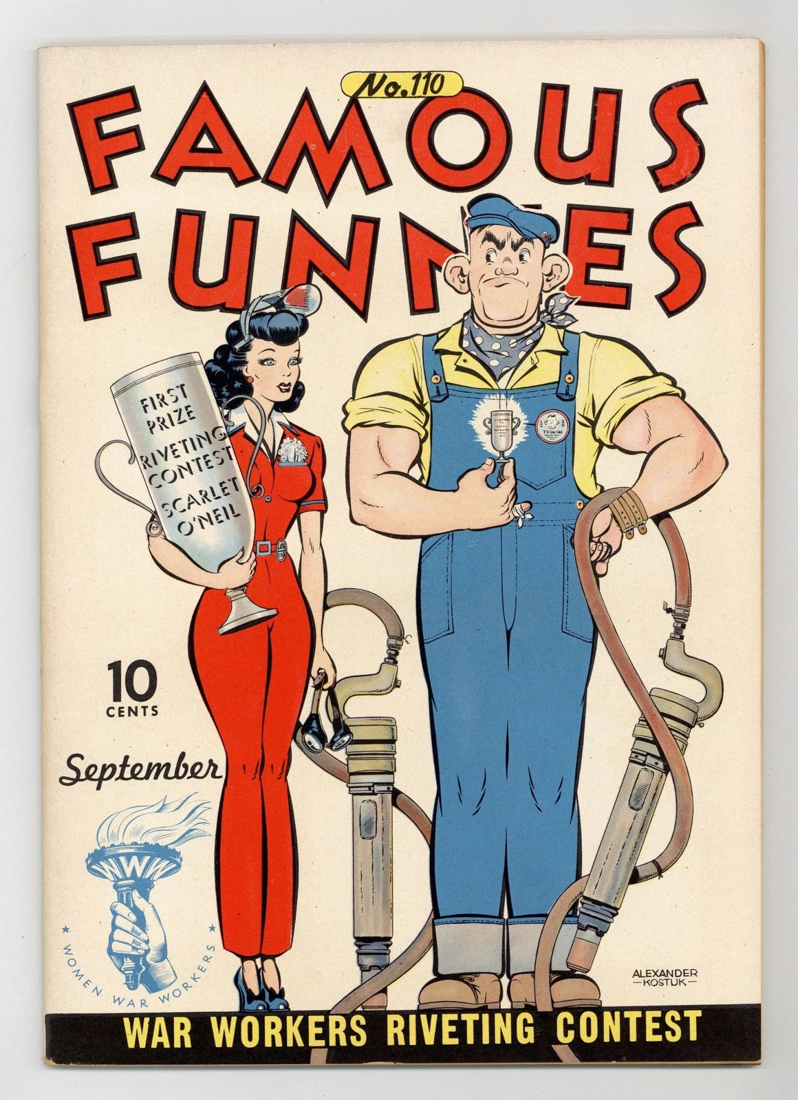 Famous Funnies #110 VG 4.0 1943
