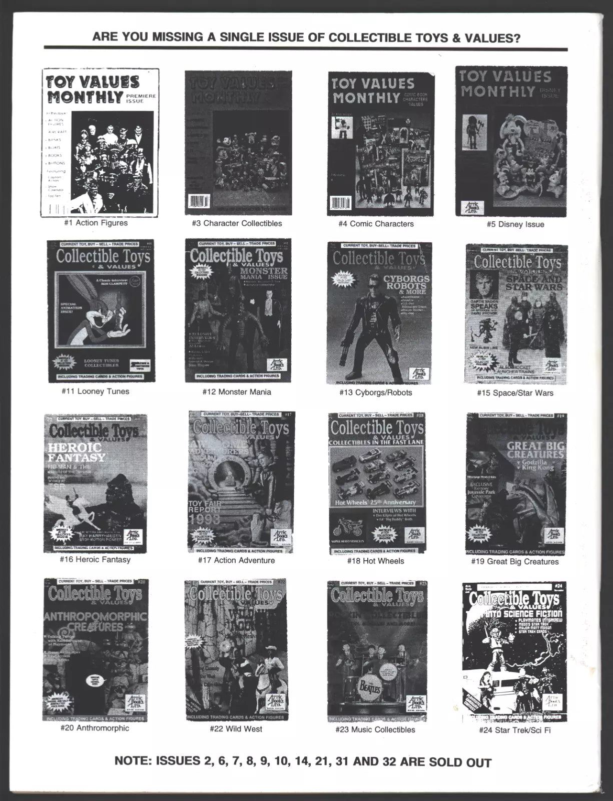 1995 Collectible Toys Magazine #37