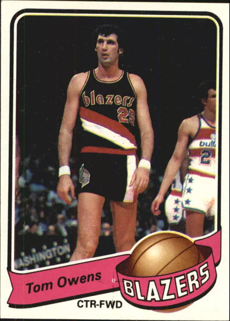 1979-80 Topps Portland Trail Blazers Basketball Card #102 Tom Owens - BigGreenBear.com Basketball cards 0.59 USD Big Green Bear