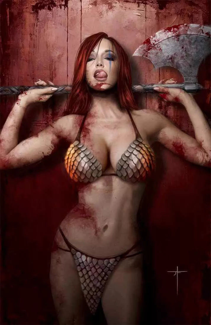 RED SONJA: EMPIRE OF THE DAMNED #1 (JAY FERGUSON EXCLUSIVE VIRGIN VARIANT A) - BigGreenBear.com Comic 29.99 USD Big Green Bear