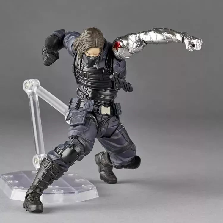 TL Toys Kaiyodo Revoltech Amazing Yamaguchi Winter Soldier Action Figure KO Ver