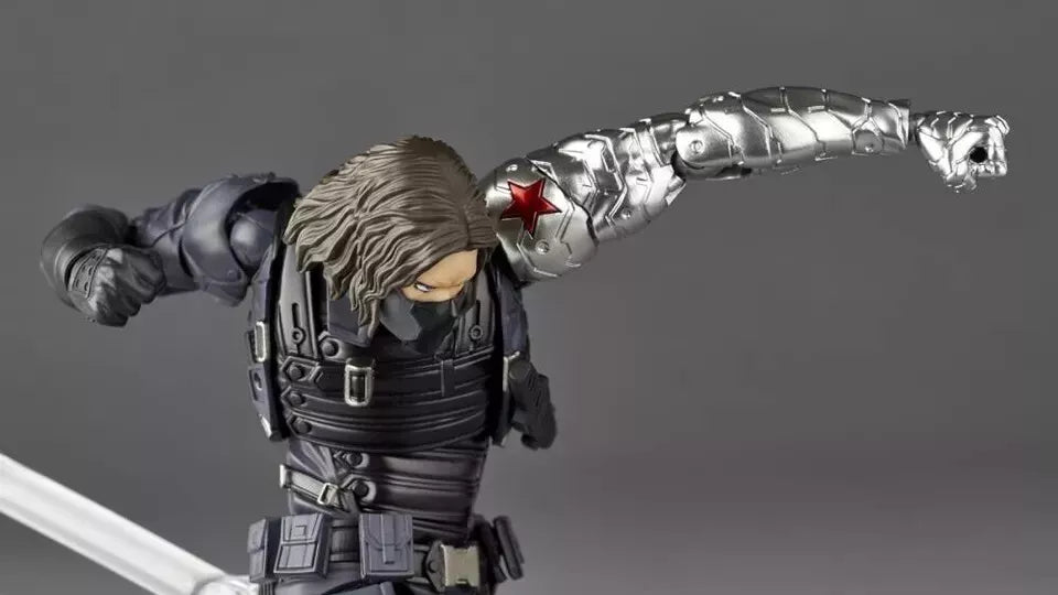 TL Toys Kaiyodo Revoltech Amazing Yamaguchi Winter Soldier Action Figure KO Ver