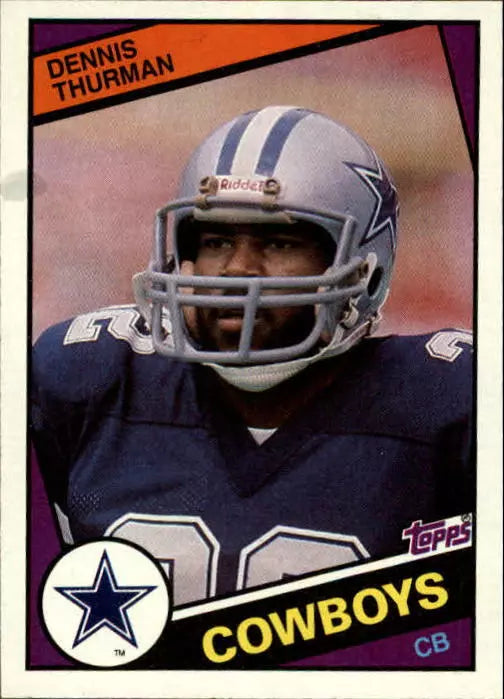 1984 Topps Football Card #246 Dennis Thurman - BigGreenBear.com Football card 1.65 USD Big Green Bear