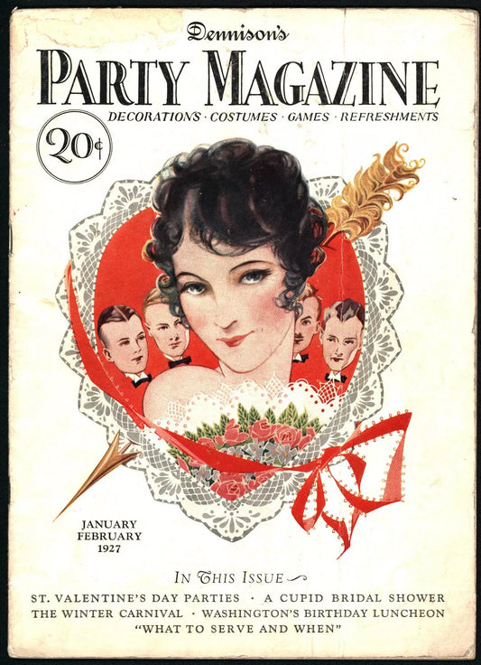 Dennison's Party Magazine Jan/Feb 1927 -  BigGreenBear.com Magazine 67.00 USD Big Green Bear