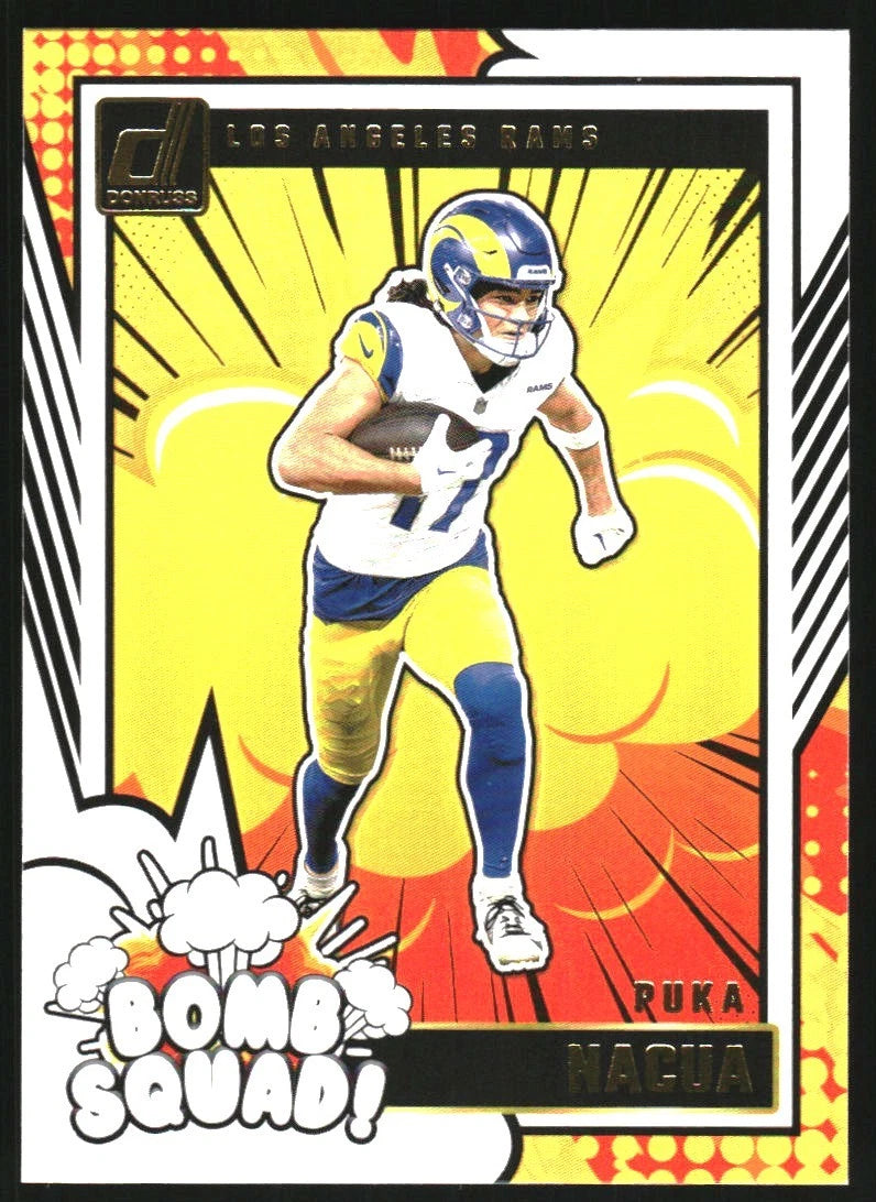 2024 Donruss Bomb Squad #11 Puka Nacua - BigGreenBear.com Football card 2.29 USD Big Green Bear