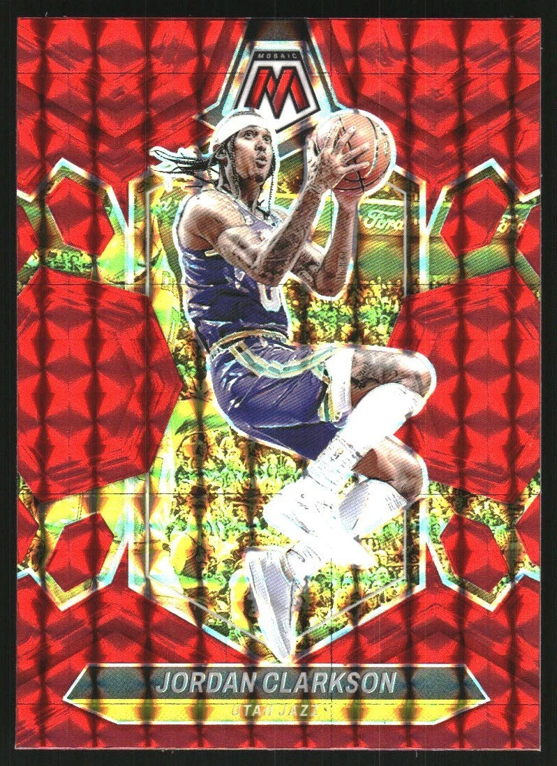 2023-24 Panini Mosaic Mosaic Red #42 Jordan Clarkson - BigGreenBear.com Basketball cards 0.99 USD Big Green Bear