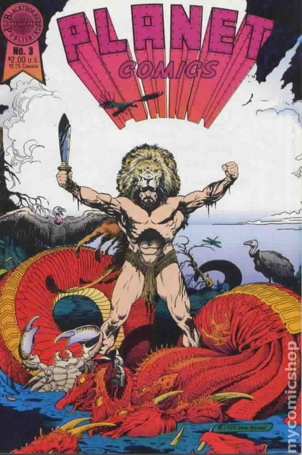 Planet Comics #3 FN/VF 7.0 1988
