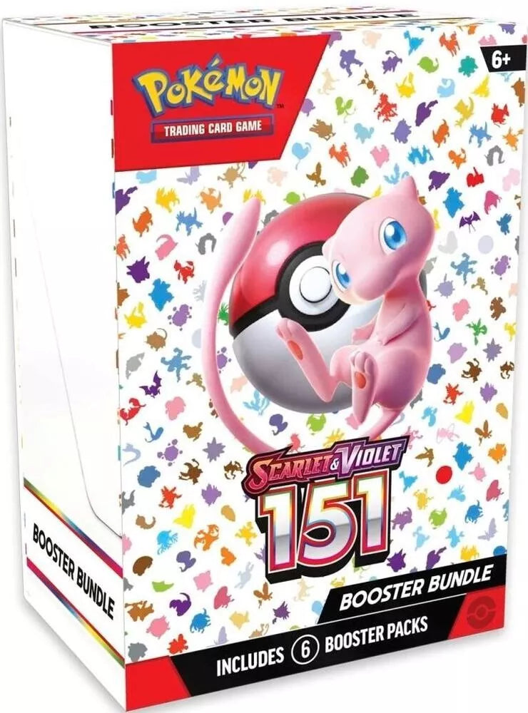 New Pokemon Trading Card Game: Scarlet and Violet 151 Collection Booster Bundle