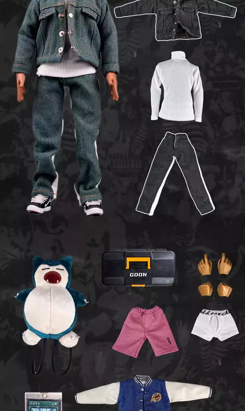 RIP XXXTENTACION rap caitjus jack 12 Inch Action Figure Set 1/6
