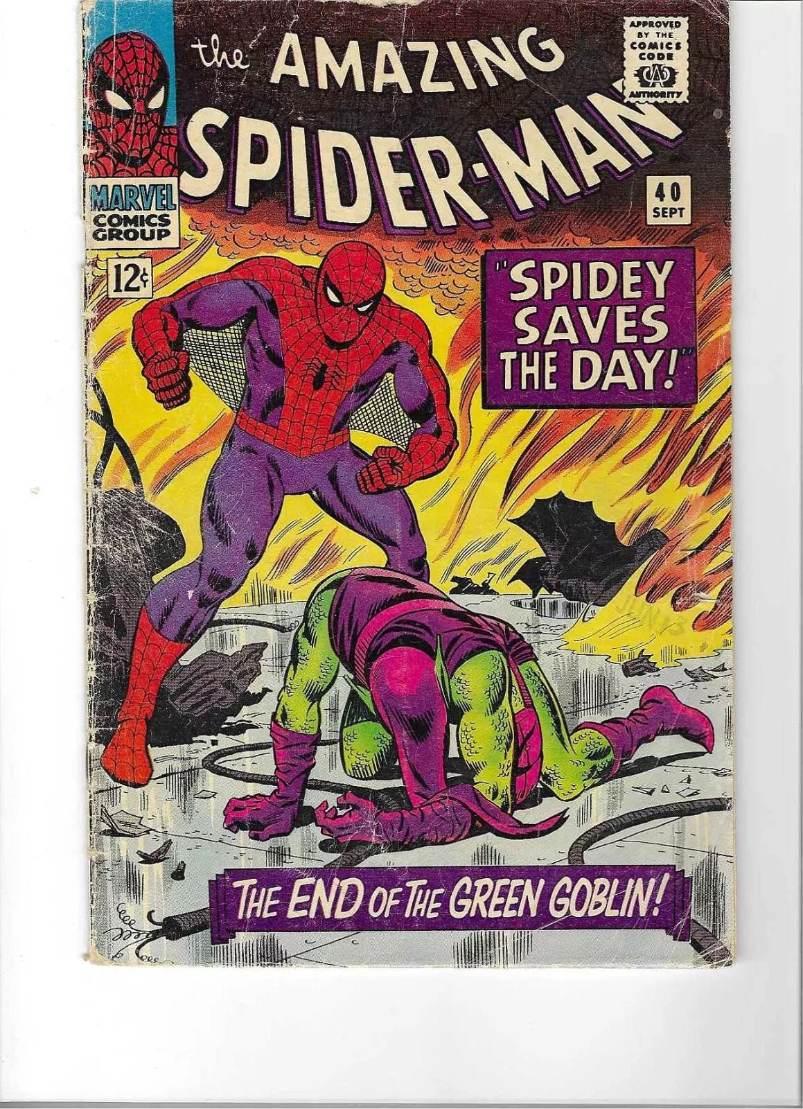 1966 AMAZING SPIDER-MAN #40, Marvel