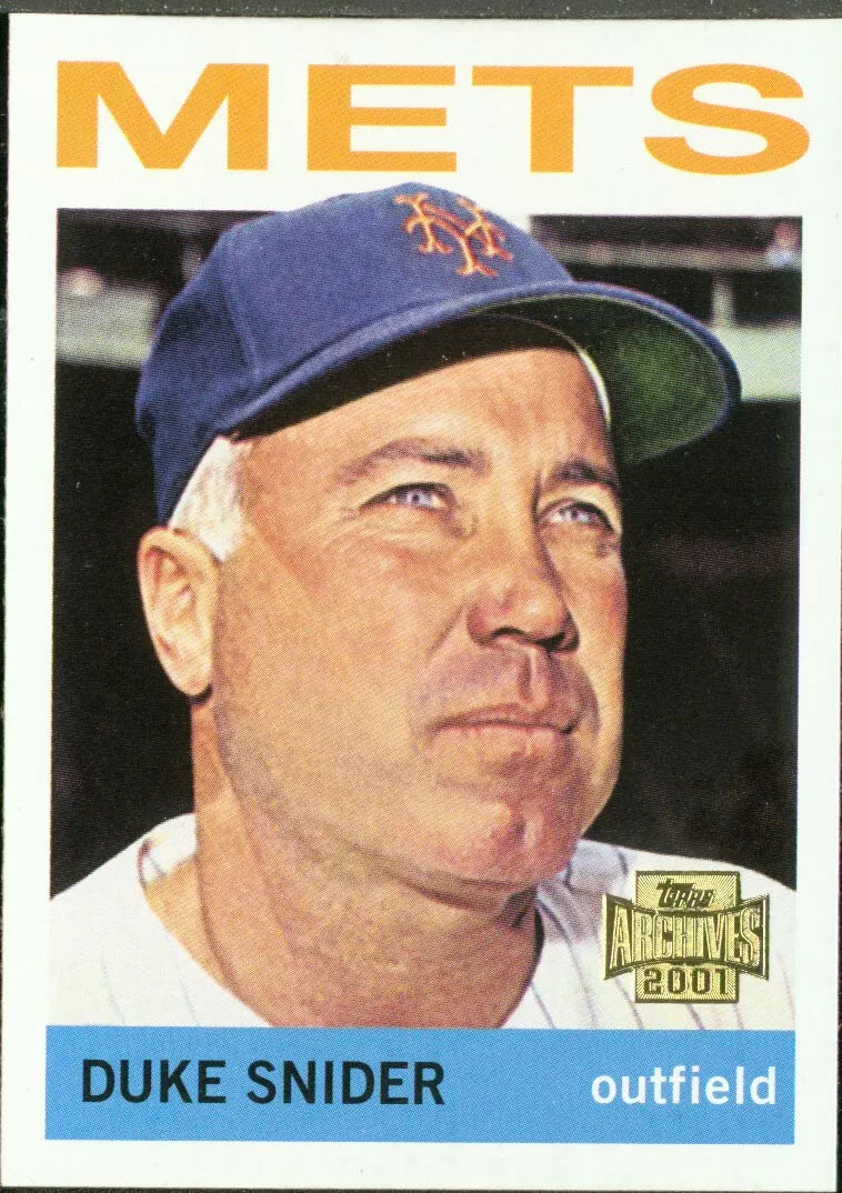 2001 Topps Archives #337 Duke Snider 64