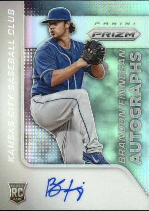 2015 Panini Prizm Autograph Prizms Royals Baseball Card #38 Brandon Finnegan - BigGreenBear.com Baseball cards 6.99 USD
