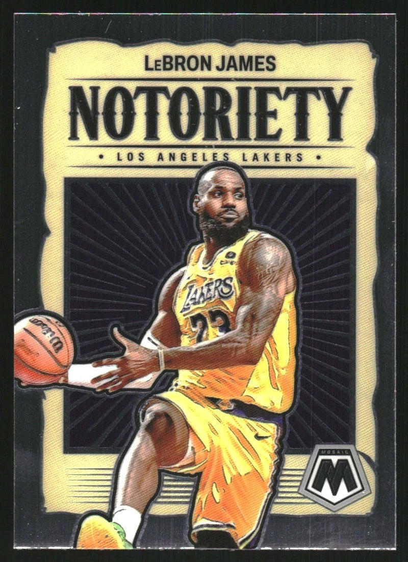 2023-24 Panini Mosaic Noteriety #3 LeBron James - BigGreenBear.com Basketball cards 1.50 USD Big Green Bear