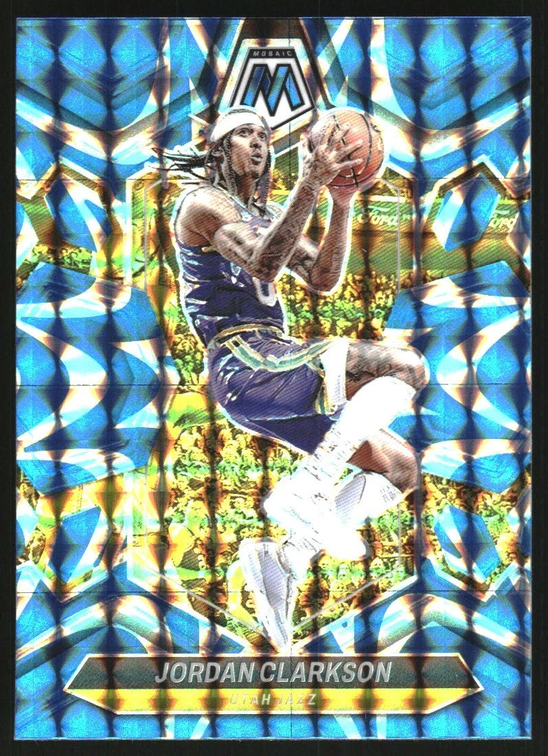 2023-24 Panini Mosaic Mosaic Reactive Blue #42 Jordan Clarkson - BigGreenBear.com Basketball cards 0.99 USD Big Green Bear
