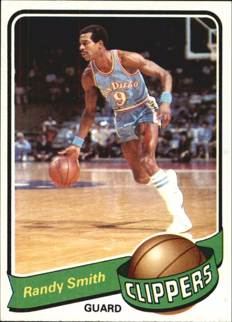 1979-80 Topps San Diego Clippers Basketball Card #85 Randy Smith