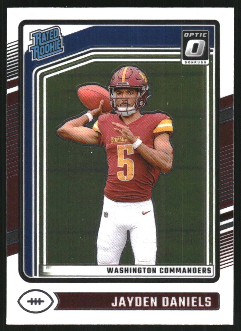 2024 Donruss Optic #248 Jayden Daniels RR RC