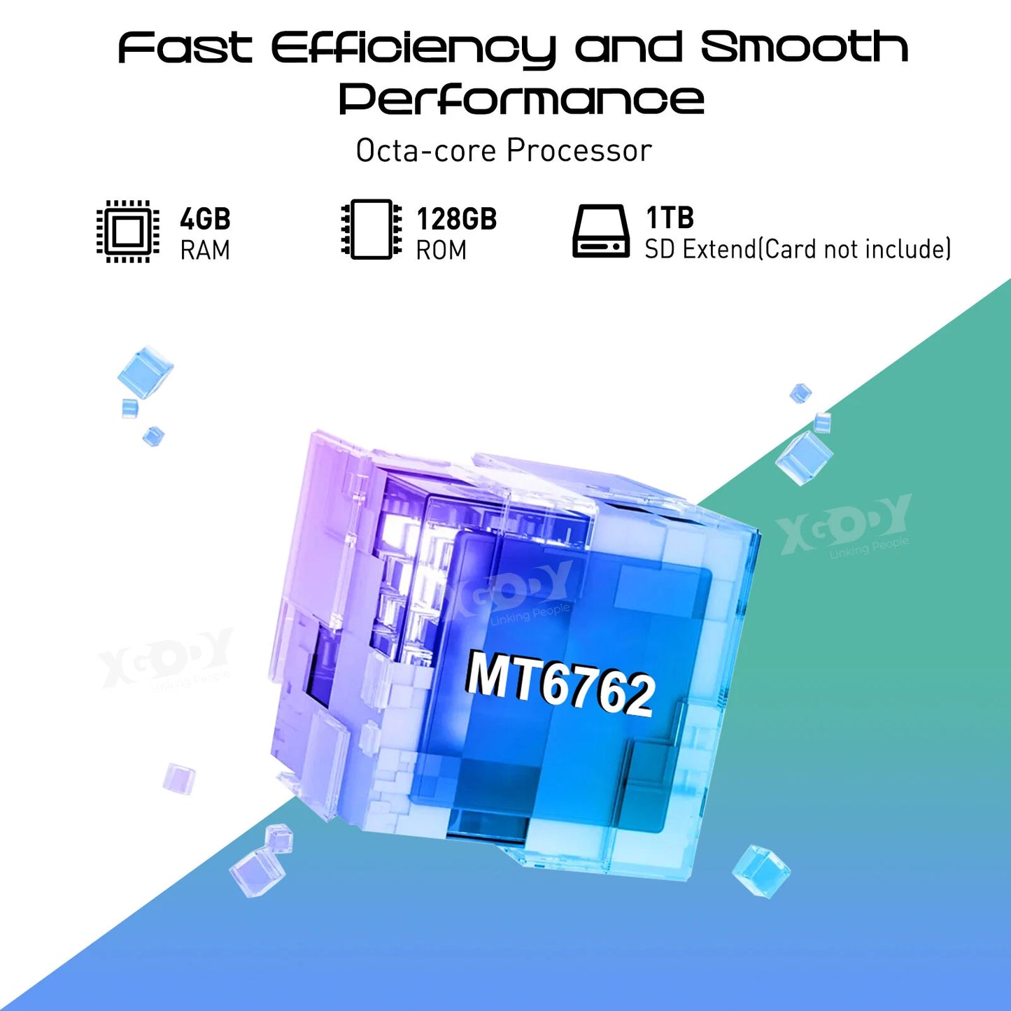 XGODY 4G T Mobile Unlocked Android Phones, 128GB Cell Phones,5280mAh 21MP Unlocked Smartphone