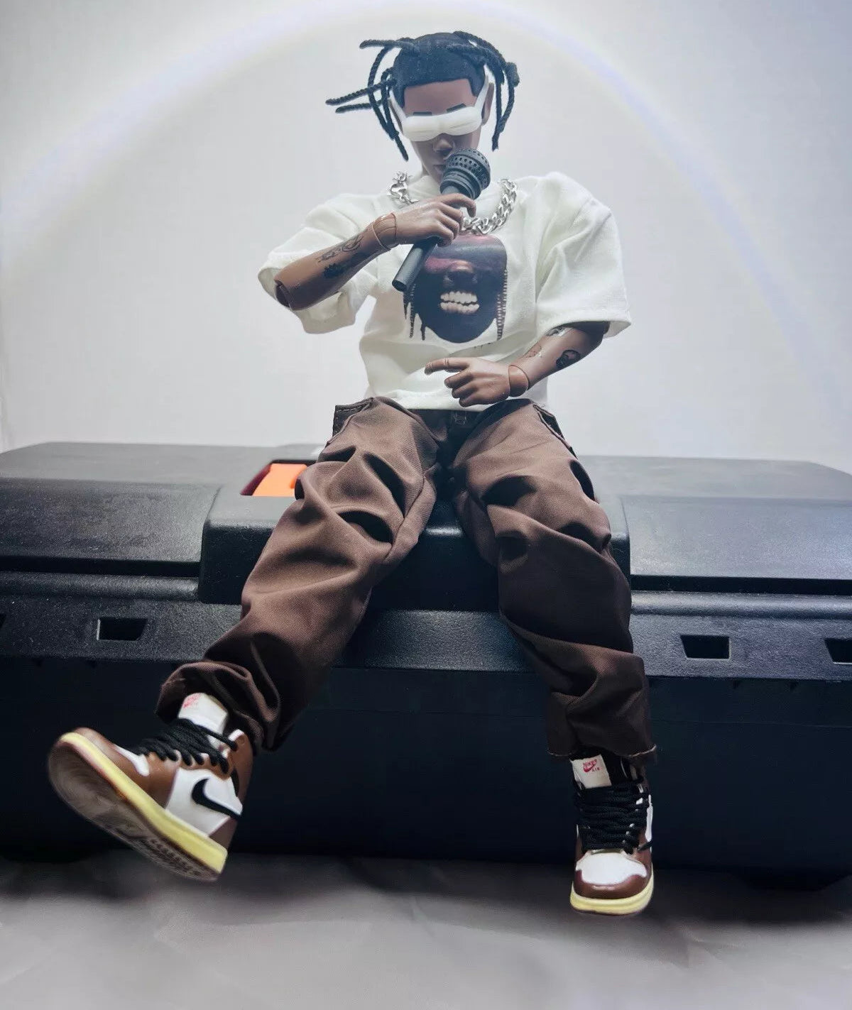 Travis Scott Astroworld Cactus Jack 1/6 Action Figure Limited Merch Collectible - BigGreenBear.com Action Figure 139.89 USD Big Green Bear
