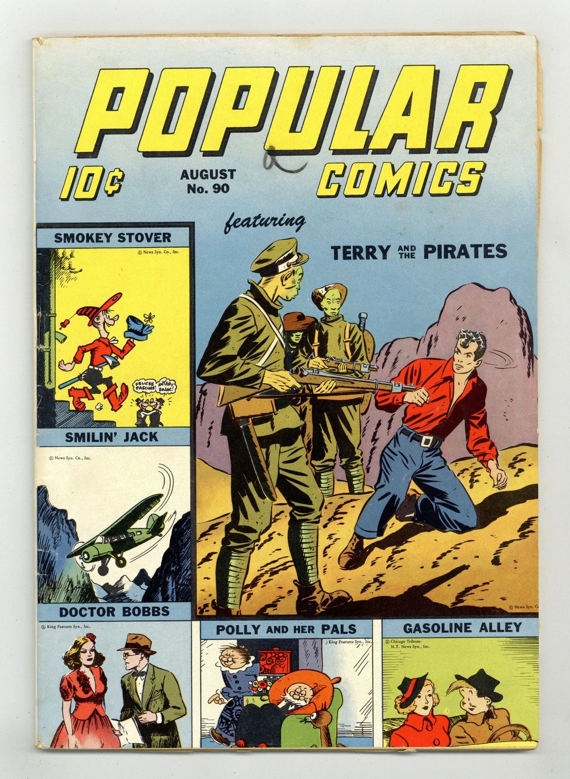 Popular Comics #90 VG/FN 5.0 1943