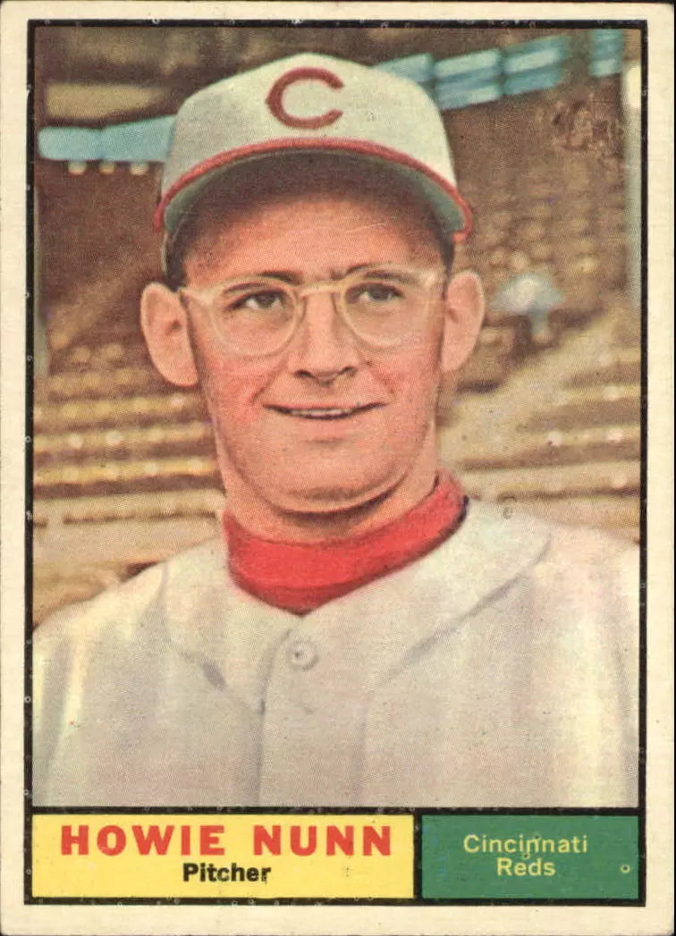 1961 Topps Baseball Card #346 Howie Nunn - BigGreenBear.com Football card 0.79 USD Big Green Bear
