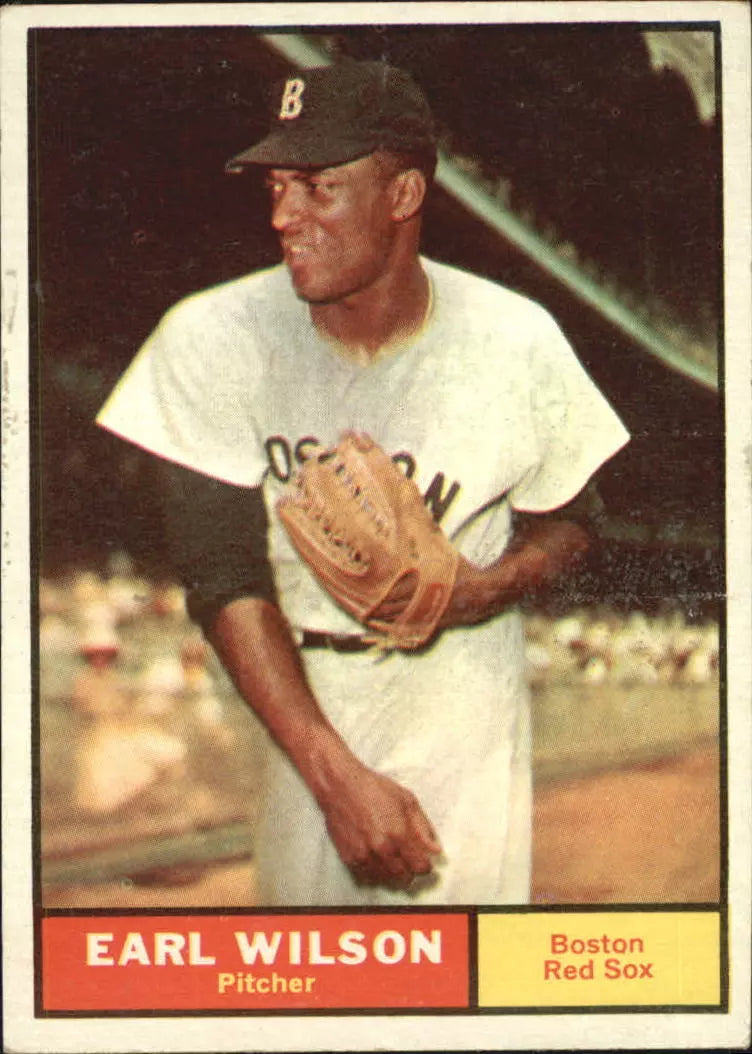 1961 Topps Baseball Card #69 Earl Wilson