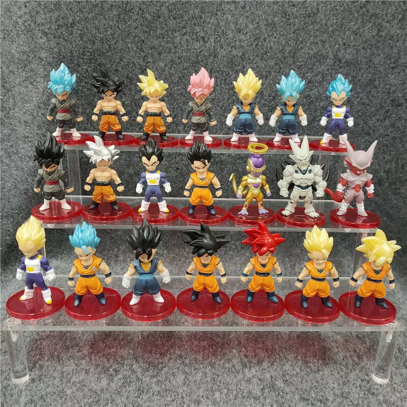 Dragon Ball Z Super Saiyan Son Goku Vetega Gotenks Collection Toys 21pcs/Set -  BigGreenBear.com Action Figure 28.32 USD Big Green Bear