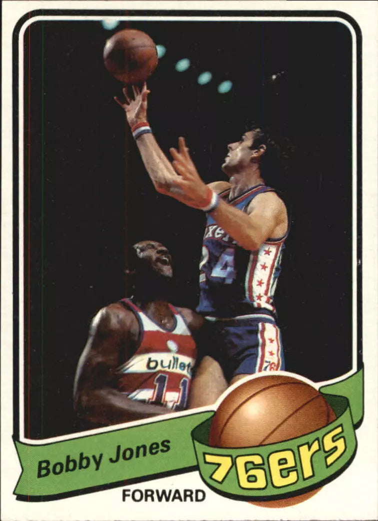 1979-80 Topps Philadelphia 76ers Basktball Card #132 Bobby Jones - BigGreenBear.com Basketball cards 0.59 USD Big Green Bear
