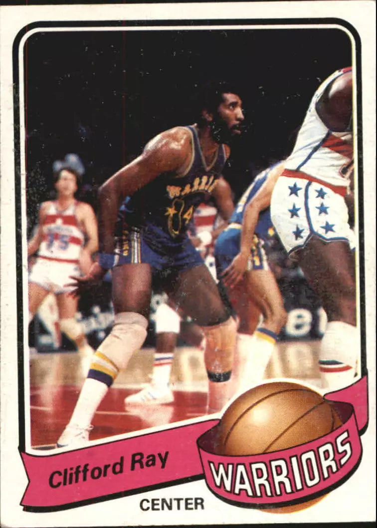 1979-80 Topps Golden State Warriors Basketball Card #72 Clifford Ray