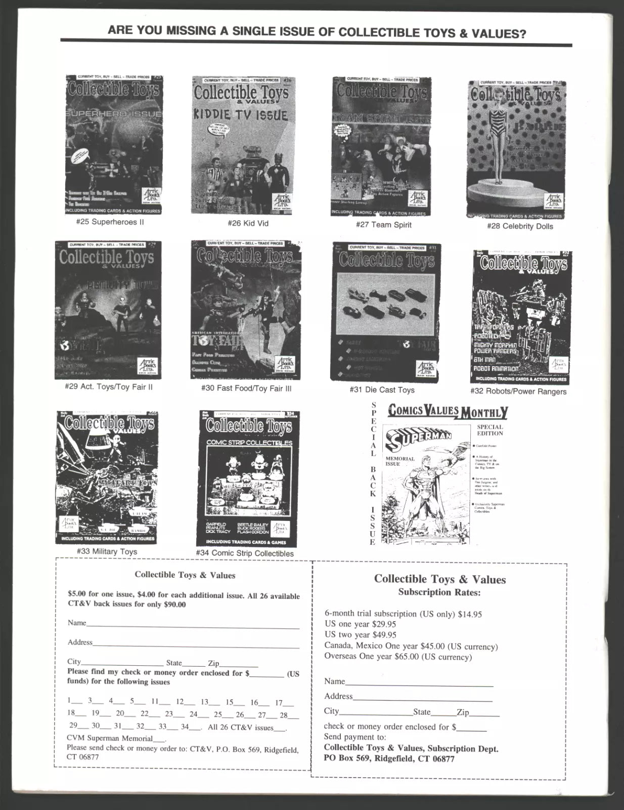 1995 Collectible Toys Magazine #35