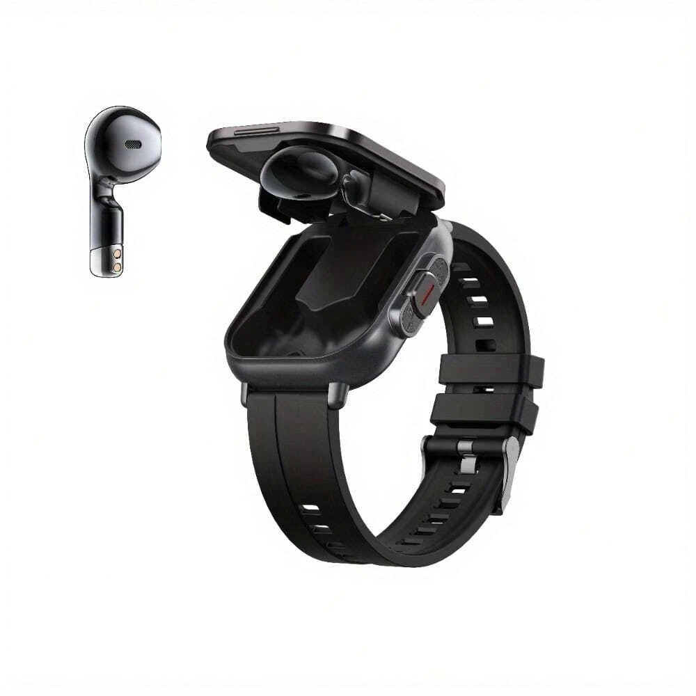 D8 2-In-1 Smartwatch with Headphone 2" Bt Call NFC Sleep Monitor Smart Watch Earbuds Compatible With iPhone Android -  BigGreenBear.com SMART WATCH 34.50
