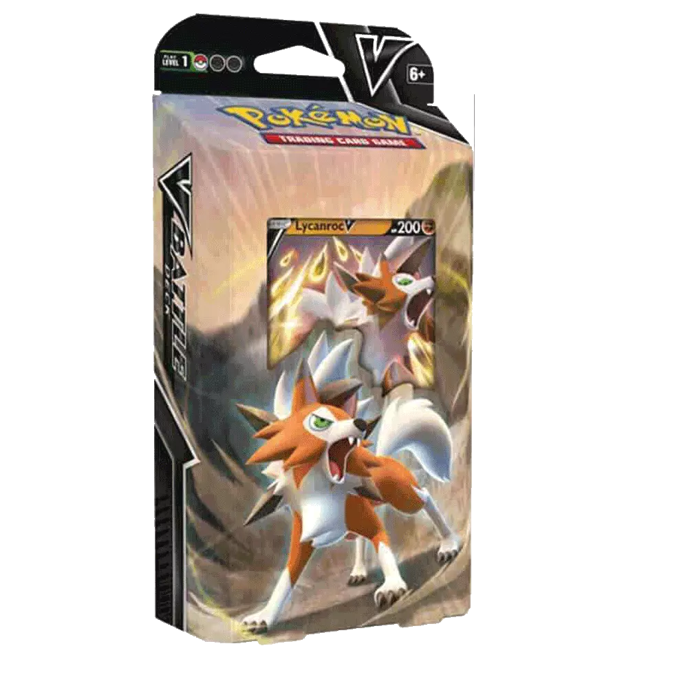 Pokemon Lycanroc V Battle Deck