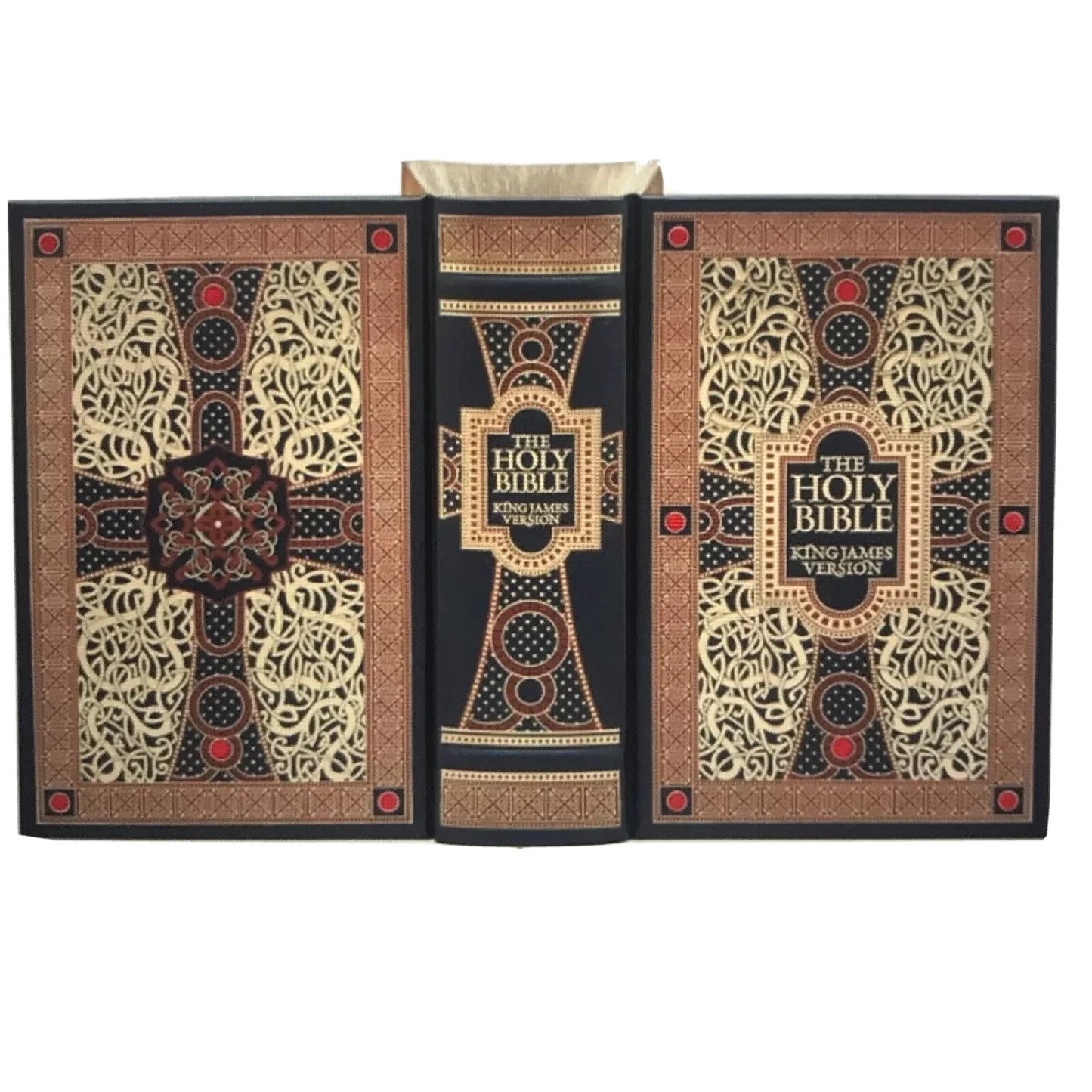 THE HOLY BIBLE King James Version Gustave Dore Illustrated Leather Bound