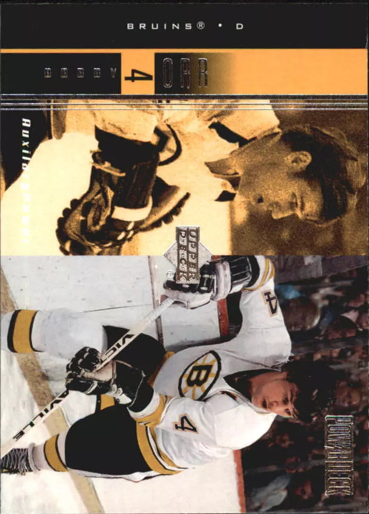 1999-00 (BRUINS) Upper Deck PowerDeck Auxiliary #18 Bobby Orr