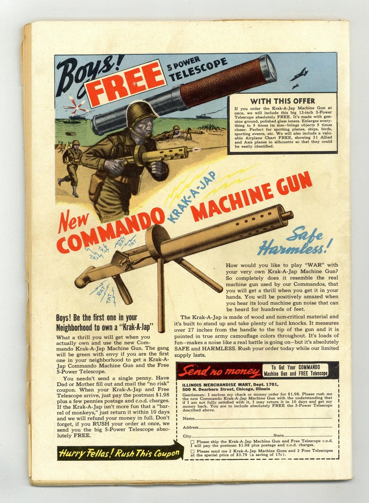 Popular Comics #90 VG/FN 5.0 1943