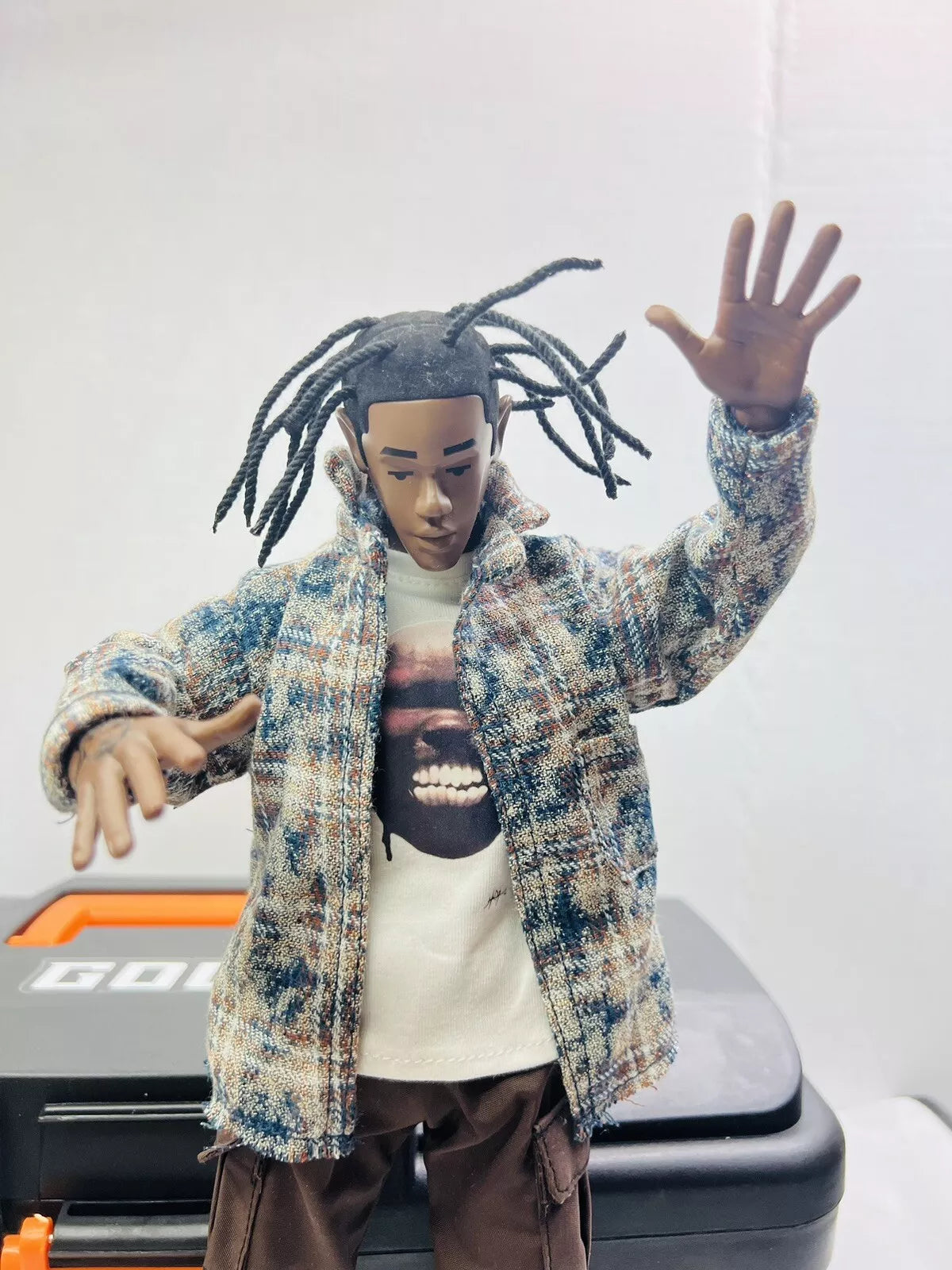 Travis Scott Astroworld Cactus Jack 1/6 Action Figure Limited Merch Collectible - BigGreenBear.com Action Figure 139.89 USD Big Green Bear